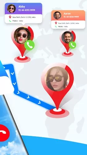 app Mobile Number Location