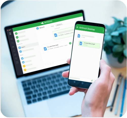 transferir y administrar archivos por AirDroid Personal