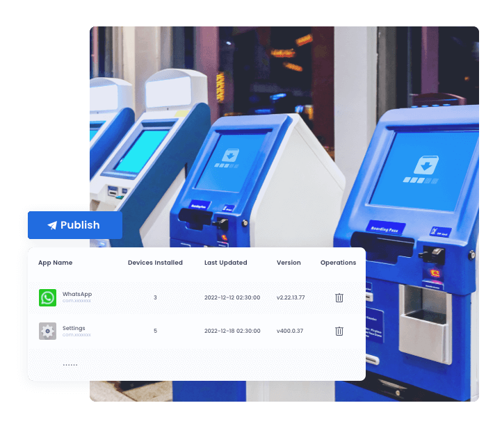 企業應用程式批量安裝