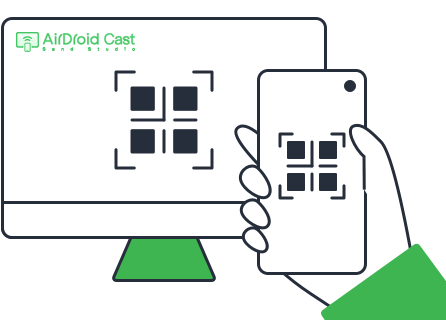 Airdroid Cast mirroring screen step 2- connect device