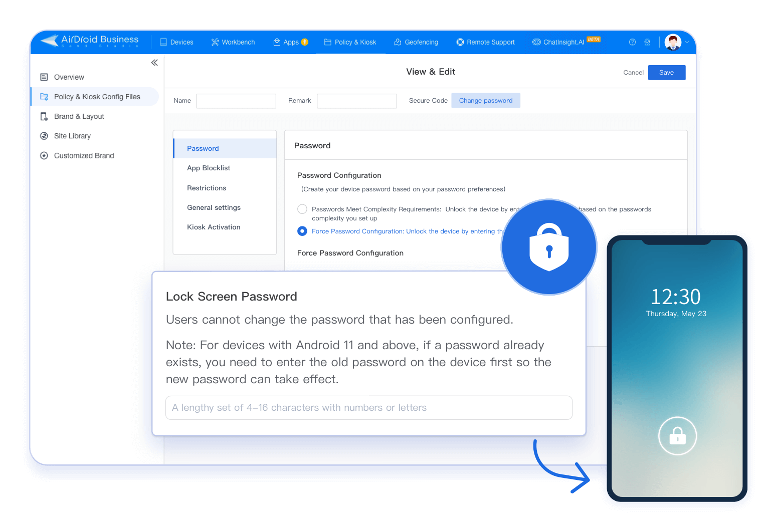 Enforced Security Authentication